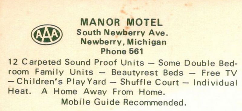Manor Motel - From Website (newer photo)